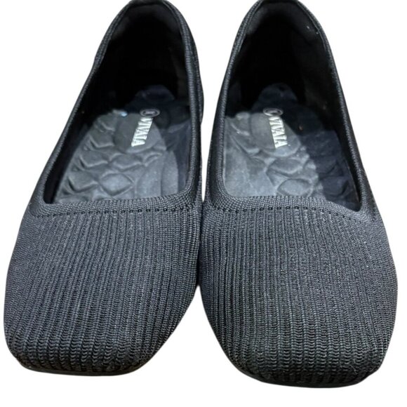 Vivaia Square-Toe Chunky Heels Melody Pro Black Size 8 - Picture 2 of 9